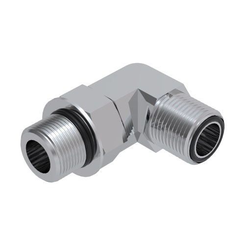 Hydraulic fitting - 90 deg