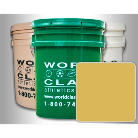 World class removable artificial turf paint - gold - 5 gal World class removable artificial turf paint - gold - 5 gal