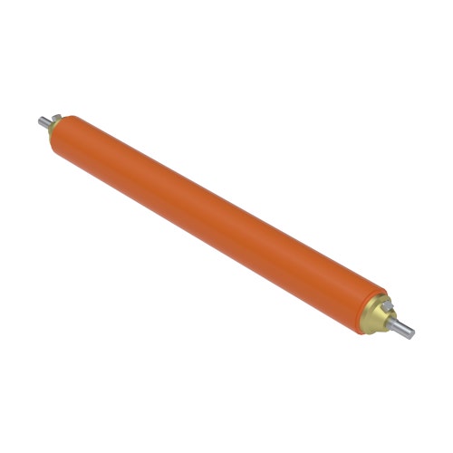 Rodillo tubular liso de acero relleno de aceite