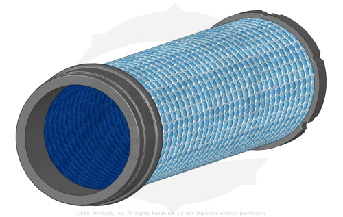 Air filter - safety radial seal