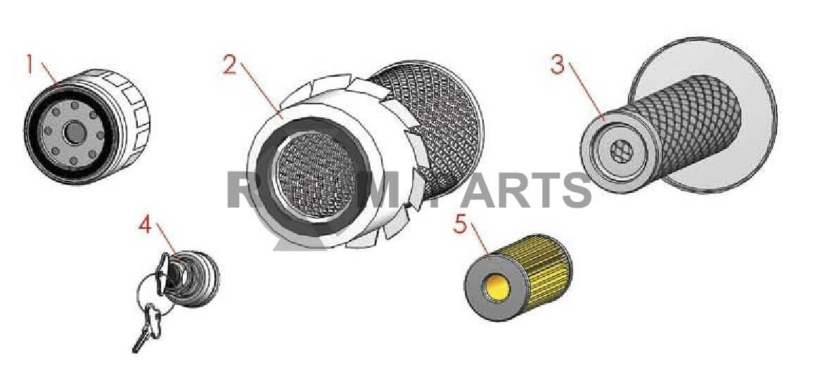 Replacement parts for John Deere 3225B Traction Unit