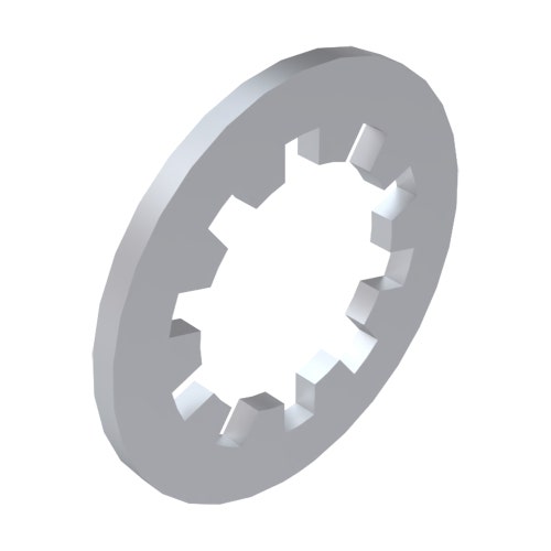 Lockwasher - 1/4 internal tooth