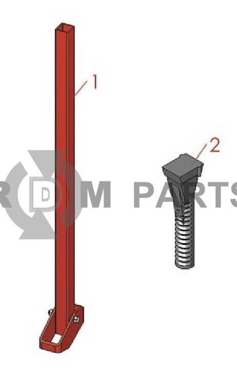 Replacement parts for Smithco Sweep Star 60 Parts