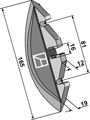 Metal seed share fitting for Gaspardo G19203670