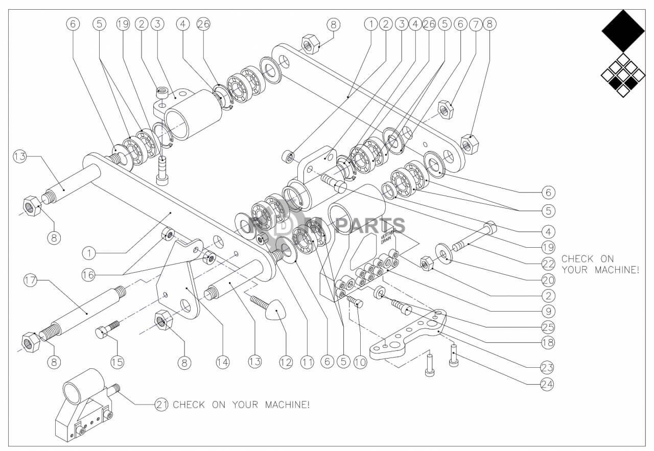 Replacement parts for VD7416 Penhouder