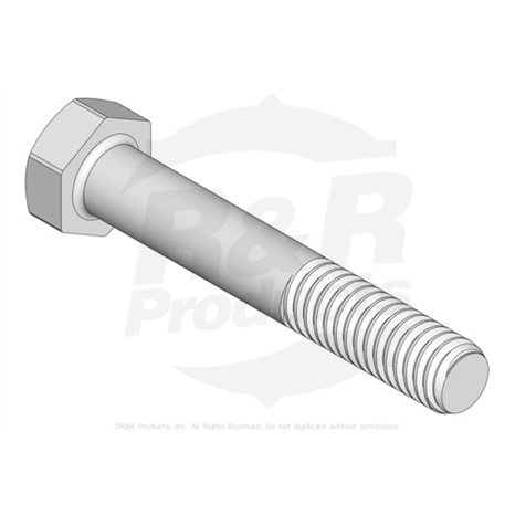 Bolt - hex hd 5/16-18 x 2