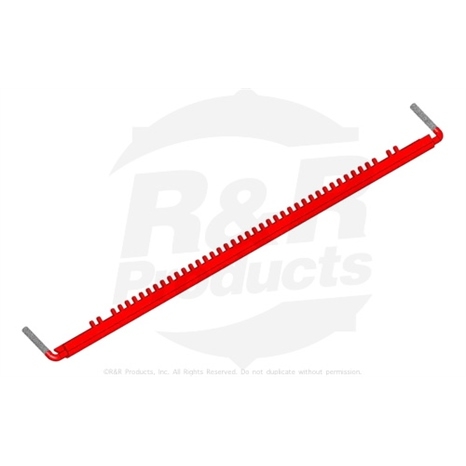 Scraper - fits grooved roller 3/8 space