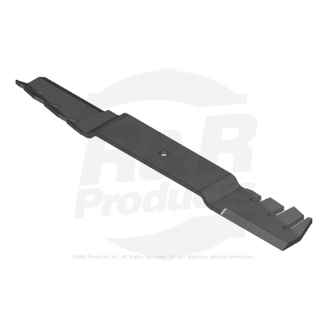 Mower blade - mulcher 21.75 x 2.5in x 1/2 mt hole