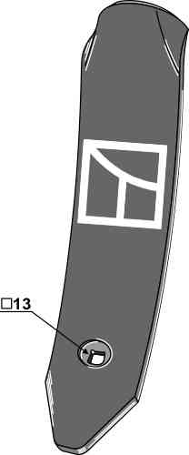 Centre guideboard