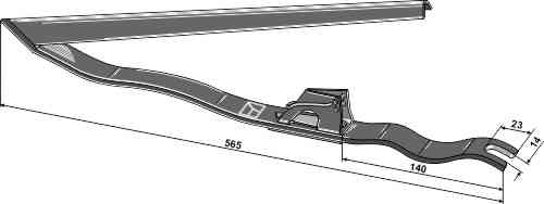 Crops lifter ASX120 fitting for Dronningborg 49040200