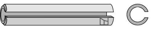 Clamping pin - Ø7x60 51-1002