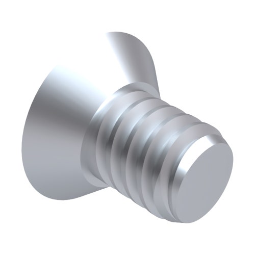 Parafuso - 1/4-20x3/8 fl hd scs ss