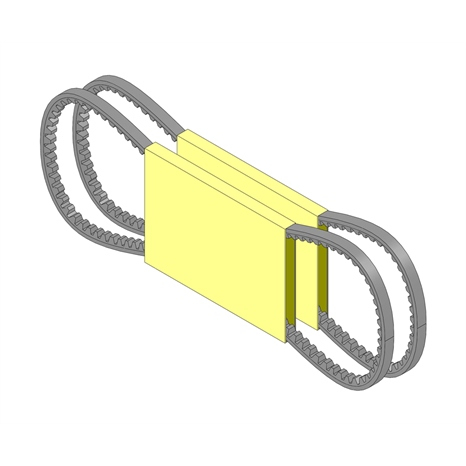 Belt - set/2 76 deck
