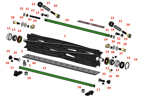 John Deere 2500E Greens Mower Reel Bedknife