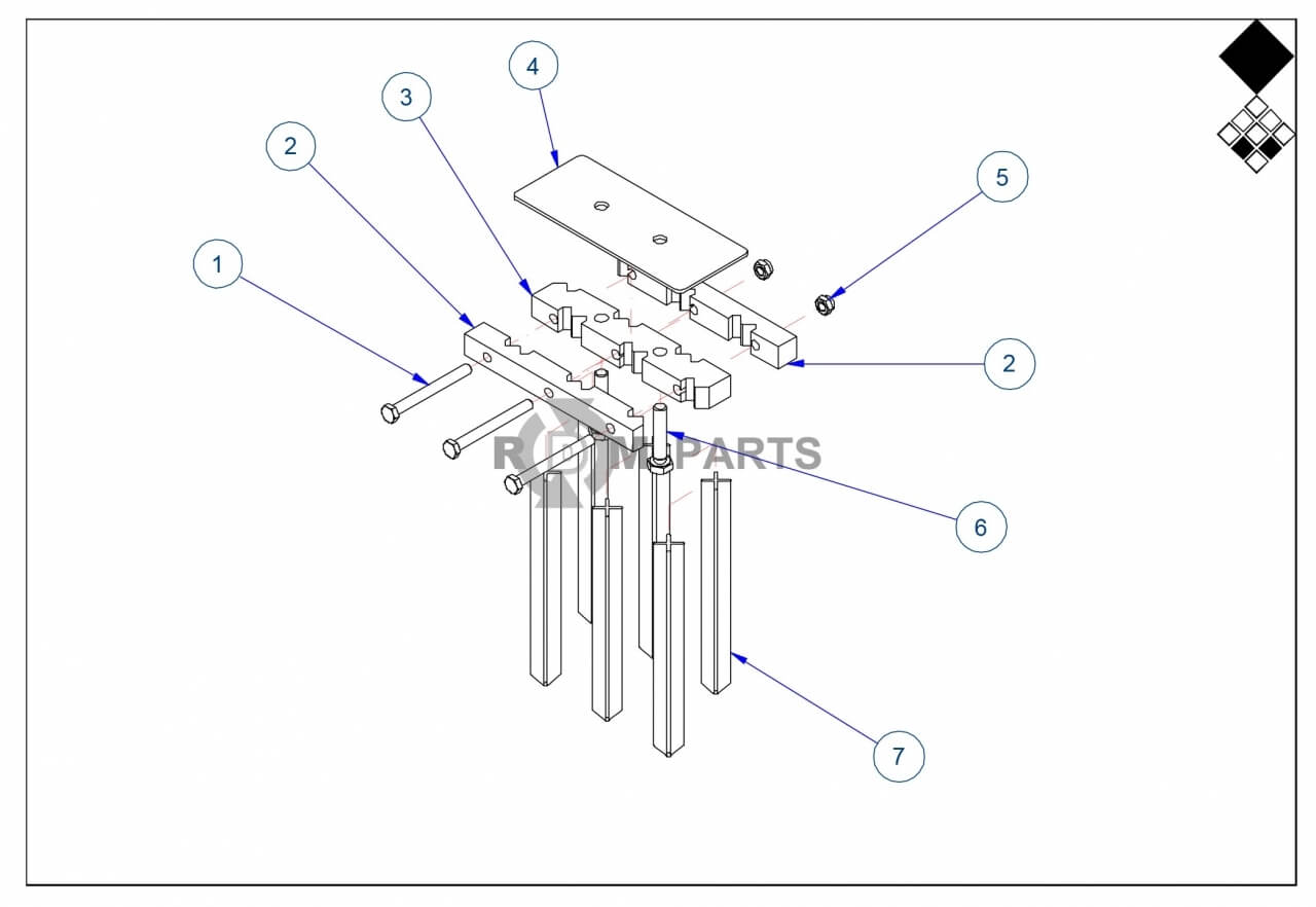Replacement parts for VD7215 Crosstine