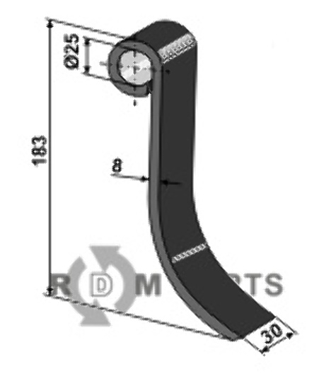 RDM Parts Klepel