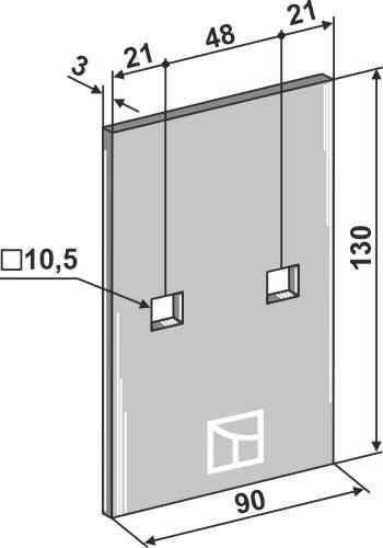 Scraper for packer rolls 51-l200