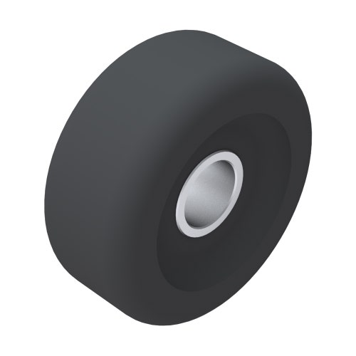 Wheel - rubber fits v-cut unit