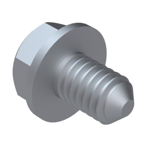 Bolt - hx was locking head