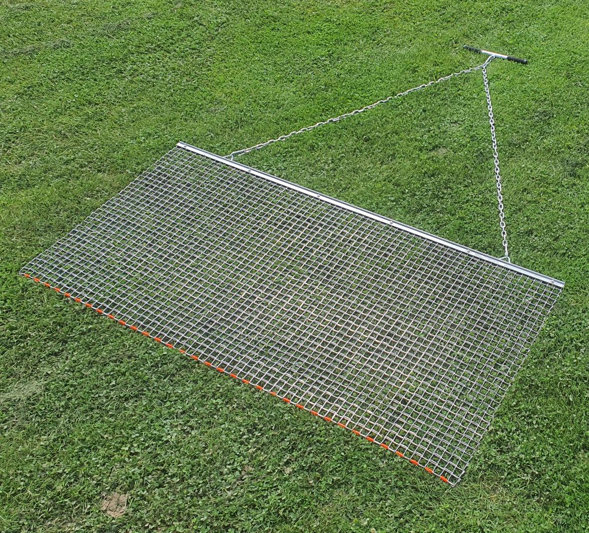Galvanized Steel Drag Mat for Leveling Grass, Gravel, Clay, and Sand (4' x 6') Galvanized Steel Drag Mat for Leveling Grass, Gravel, Clay, and Sand (4' x 6')