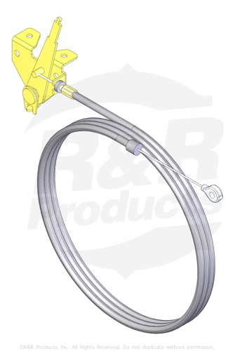 Push pull cable - mow/transport control