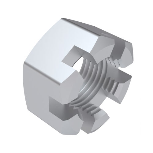 Nut - hx slotted 5/8-18