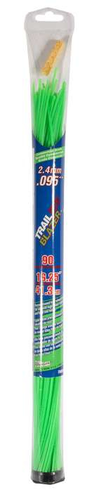 Trimmer line trail blazer™ orange 16¼" line - tube .095" / 2.4mm 90 pcs