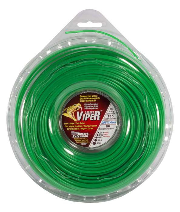 Trimmer line viper™ round green .095" / 2.4mm