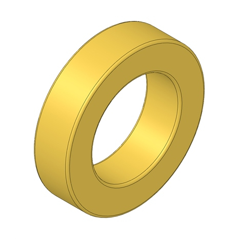 Spacer - caster wheel 1/2
