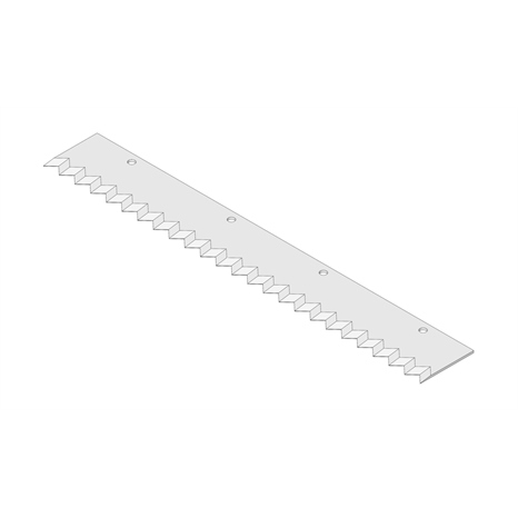 Cut-off blade - straight 21-1/2 x 3.5