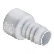 Inzet verloop (wit PVC) - Inzet x inwendig lijm - PVC drukfitting dunwandig