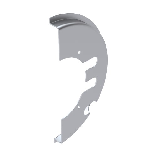 Shield-wheel - rear rh