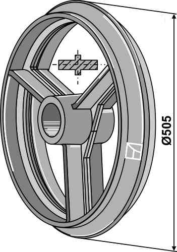 Cambridge roll ring - Ø505mm
