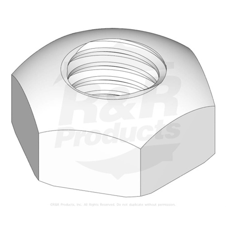 Locknut - 7/16-14 all metal
