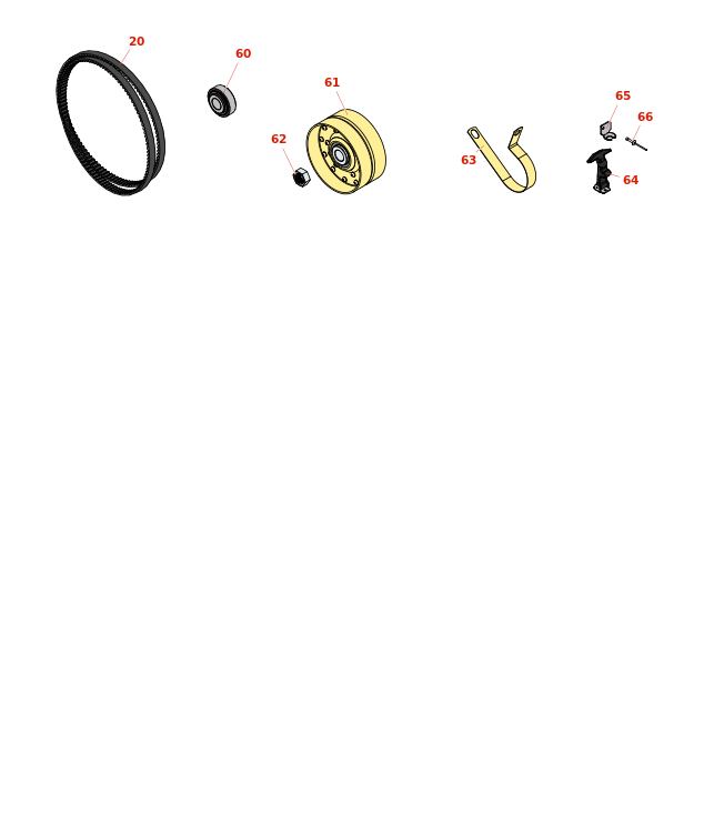 Toro ProCore 440 Aerator parts