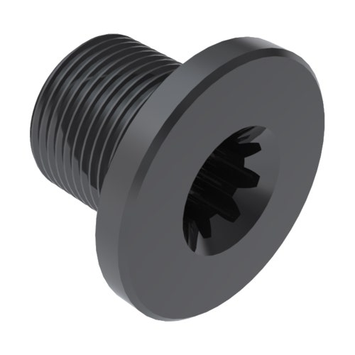 Insert-threaded, 5 inch (rh)