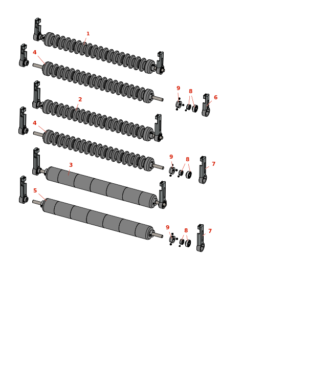 Toro Reelmaster 216 Minuteman Roller System