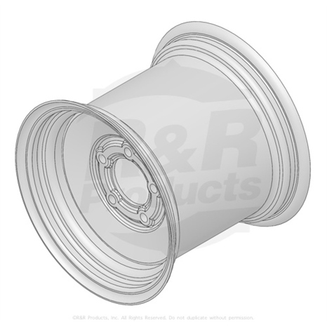 Discontinued - rim - 12x10.5 white w/5/4.5 bc