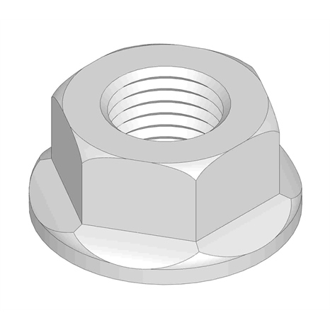 Locknut - 3/8-16 nylon Locknut - 3/8-16 nylon