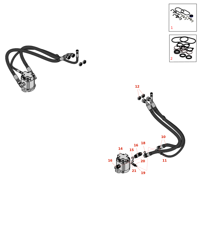 Toro Groundsmaster 4700 D Lift Arms No 6 7