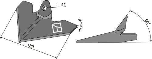 Jointer fitting for Einböck 15.268.01