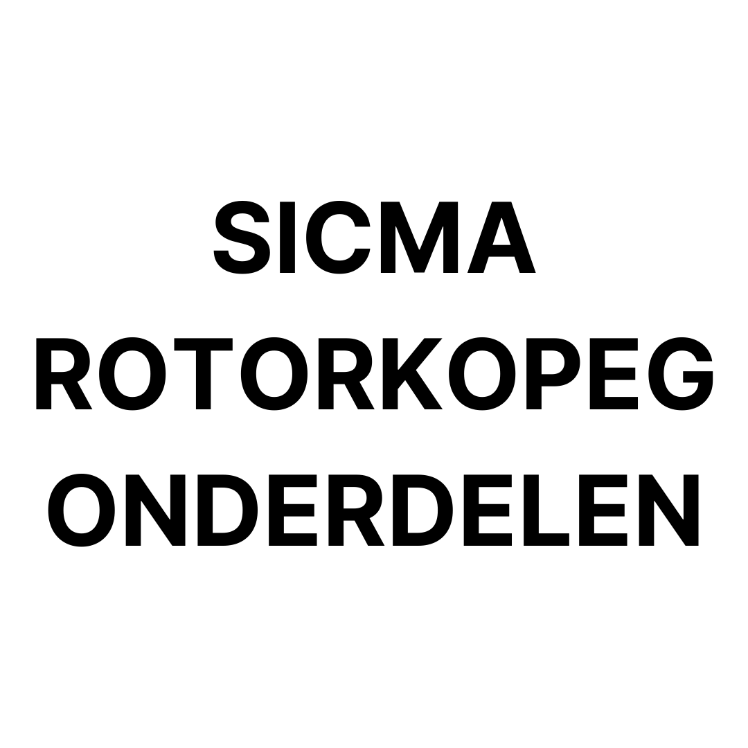 Sicma  rotorkopeg onderdelen