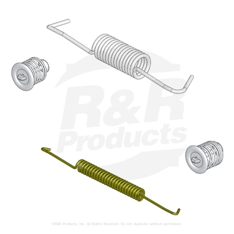 Brake hardware kit