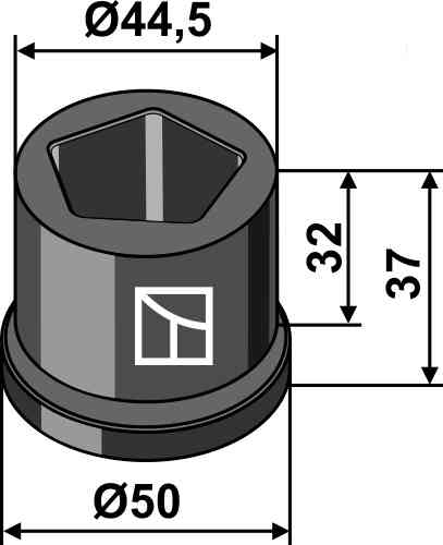 Buchse 63-sch-95