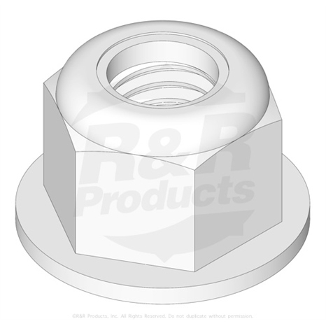 Nut - flanged m8-1.25