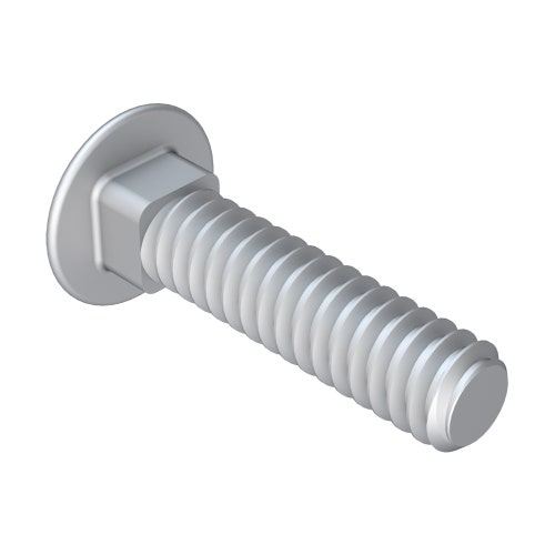 Bolt - carriage 1/4-20 x 1