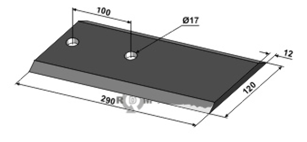 RDM Parts Counter-blade fitting for Strom KM060108