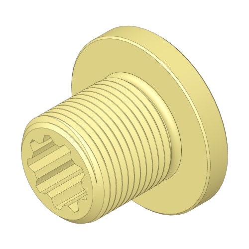 Insert-threaded - 7 in reel (lh)