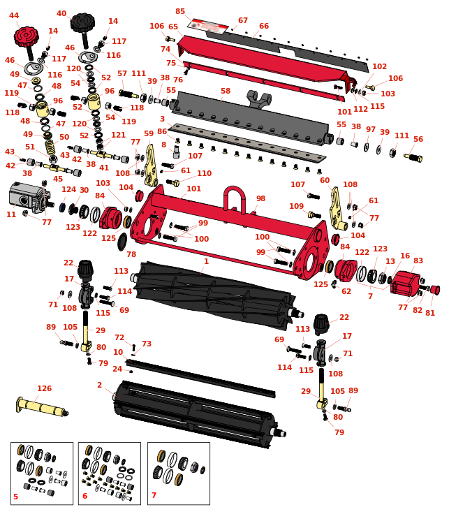 Toro Greensmaster 3100 Reel & Bedknife