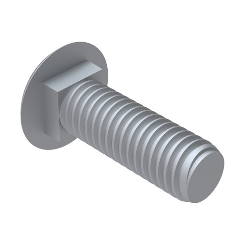 Bolt - carriage m8-1.25 x 25